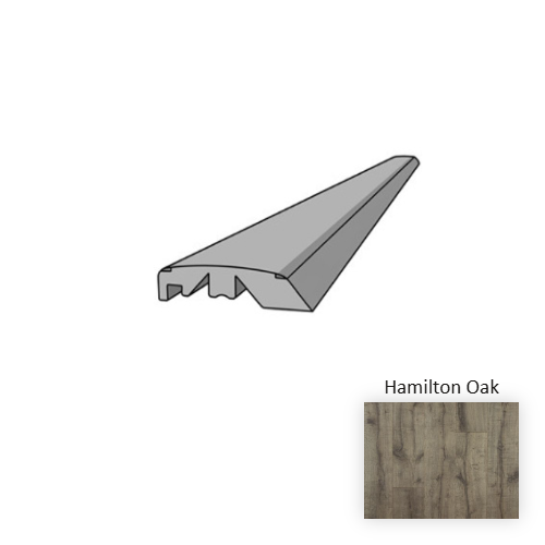 NatureTEK Select Reclaime Hamilton Oak Laminate Wood Moulding / Trim - 84" 5 in 1 Multifunction