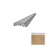 NatureTEK Select Reclaime Malted Tawny Oak Laminate Wood Moulding / Trim - 84" 5 in 1 Multifunction