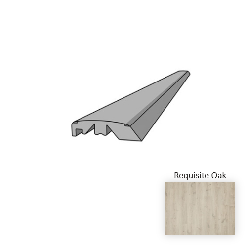 NatureTEK Plus Vestia Requisite Oak Laminate Wood Moulding / Trim - 84" 5 in 1 Multifunction