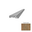 NatureTEK Plus Abreeza Tannin Oak Laminate Wood Moulding / Trim - 84" 5 in 1 Multifunction