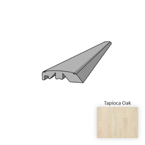 NatureTEK Plus Abreeza Tapioca Oak Laminate Wood Moulding / Trim - 84" 5 in 1 Multifunction