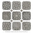 Laverton Porcelain Octagon Deco Sombra with Grafito Tile Matte 4