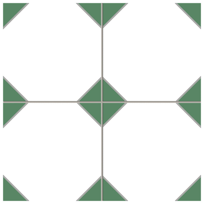 Canterbury Porcelain Green Tile Matte 3