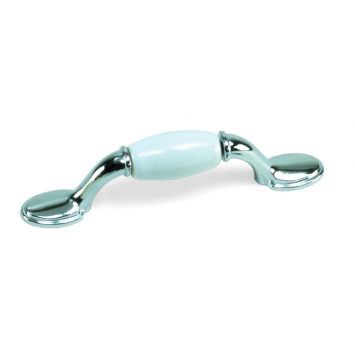First Family Zinc Alloy Cabinet Pull Polished Chrome 1
