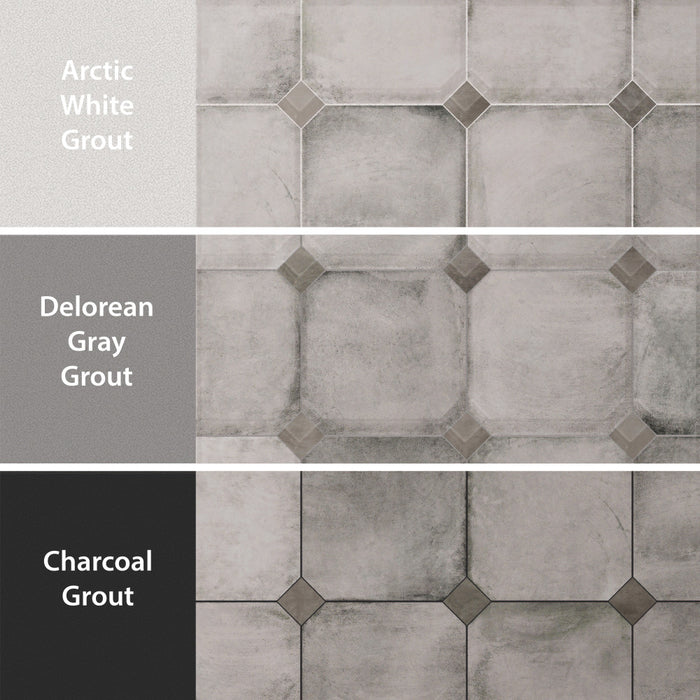 Laverton Porcelain Octagon Gris Tile Matte 5
