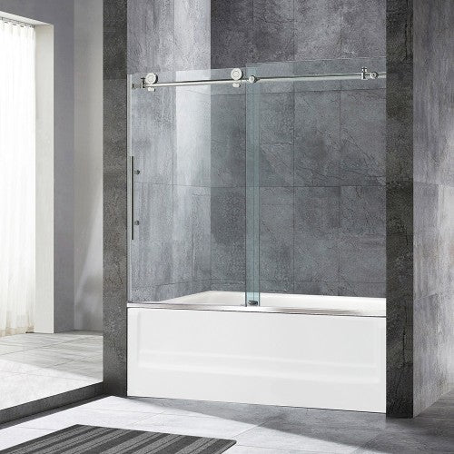 Stainless Steel Chrome Shower Door Chrome 1