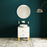Dune Wood White Matte Bathroom Vanity White Matte 2