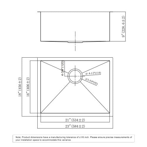 Satin Stainless Steel Kitchen Sink 7