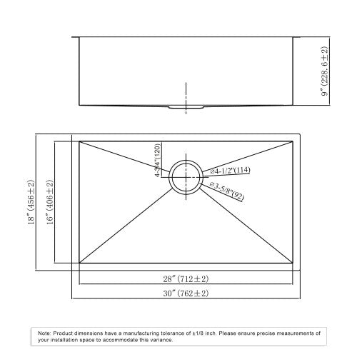 Satin Stainless Steel Kitchen Sink 7