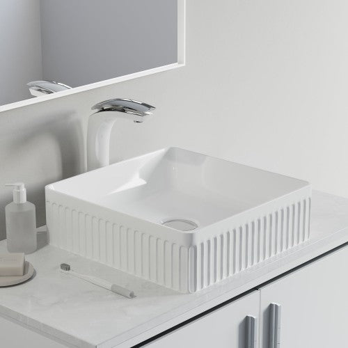 Glossy Ceramic Bathroom Sink 1