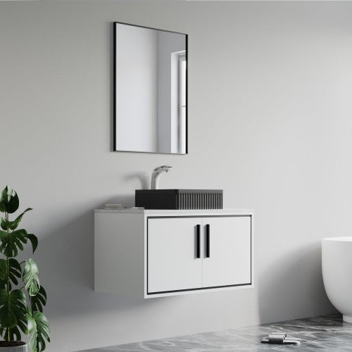Matte Ceramic Bathroom Sink 7