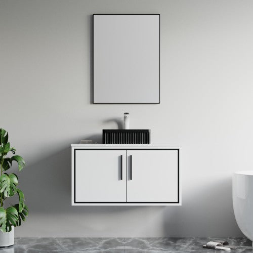 Matte Ceramic Bathroom Sink 6