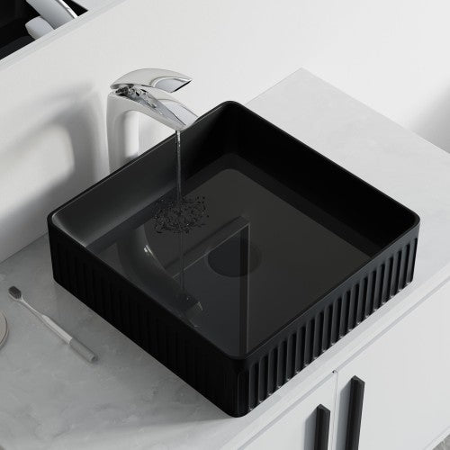 Matte Ceramic Bathroom Sink 5