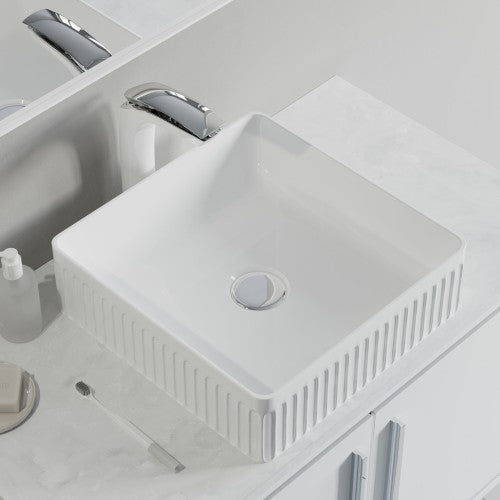 Glossy Ceramic Bathroom Sink 3