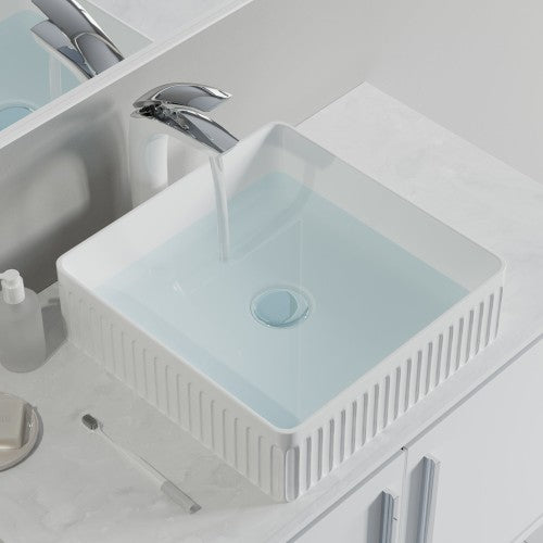 Glossy Ceramic Bathroom Sink 5