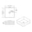 Matte Ceramic Bathroom Sink 9