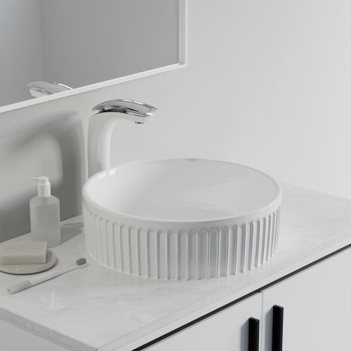 Glossy Ceramic Bathroom Sink 1