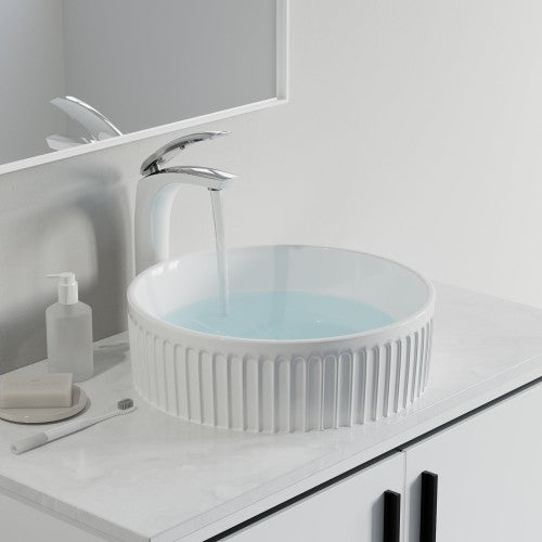 Glossy Ceramic Bathroom Sink 4