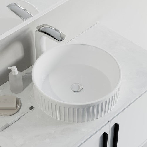 Glossy Ceramic Bathroom Sink 3