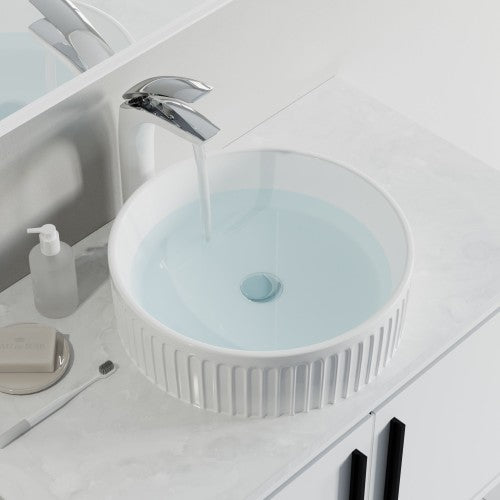 Glossy Ceramic Bathroom Sink 5