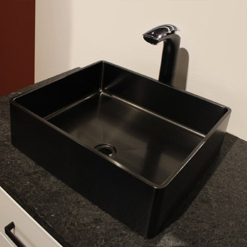 Glossy Stainless Steel Bathroom Sink 6