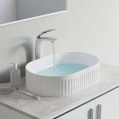 Glossy Ceramic Bathroom Sink 4