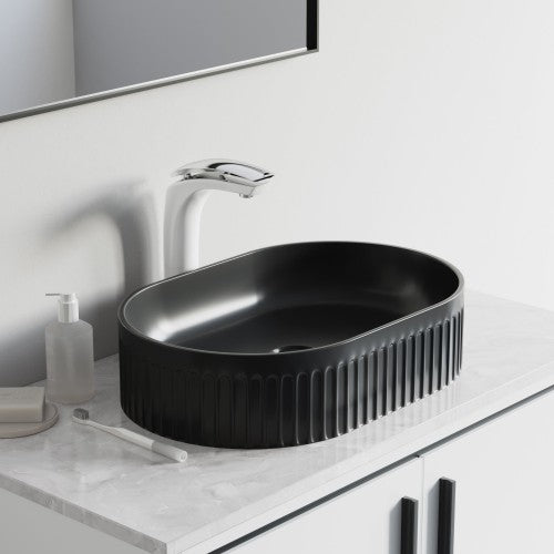 Matte Ceramic Bathroom Sink 1