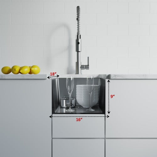 Satin Stainless Steel Kitchen Sink 4