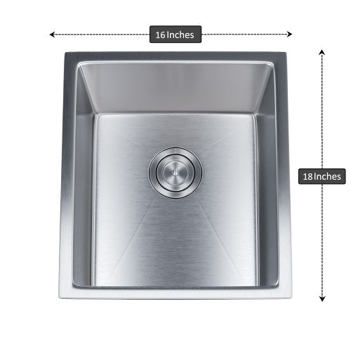 Satin Stainless Steel Kitchen Sink 5