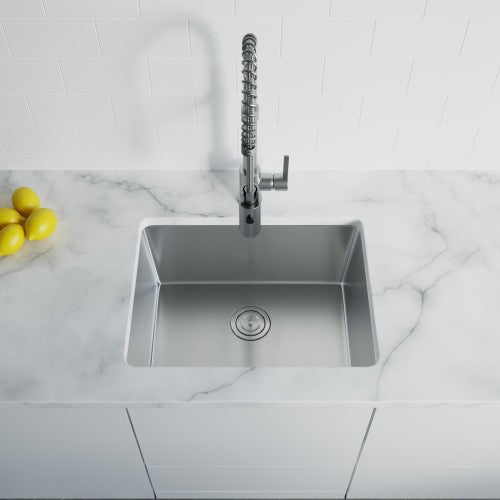 Satin Stainless Steel Kitchen Sink 7