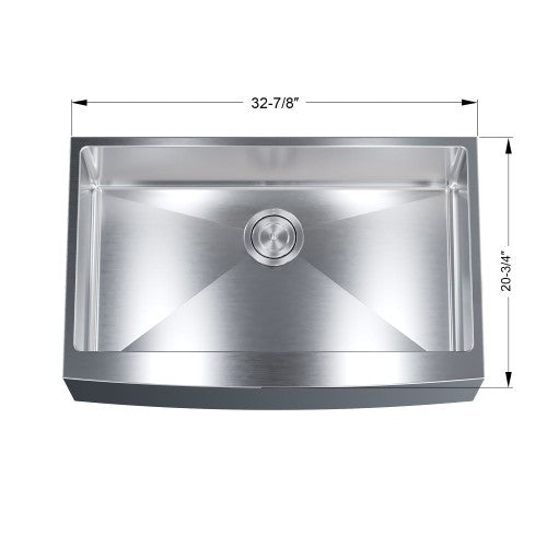 Satin Stainless Steel Kitchen Sink 7