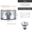 Satin Stainless Steel Kitchen Sink 6