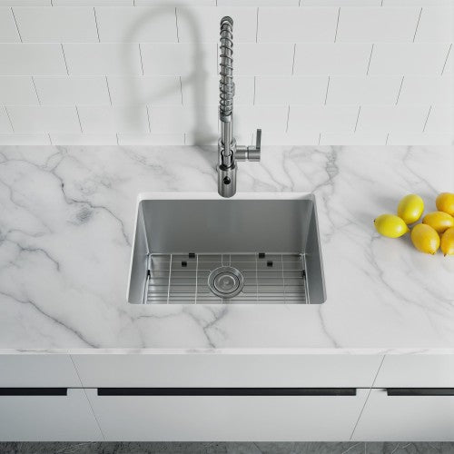 Satin Stainless Steel Kitchen Sink 5
