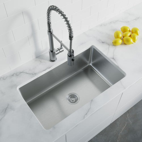 Satin Stainless Steel Kitchen Sink 6