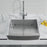 Satin Stainless Steel Kitchen Sink 4