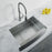 Satin Stainless Steel Kitchen Sink 5