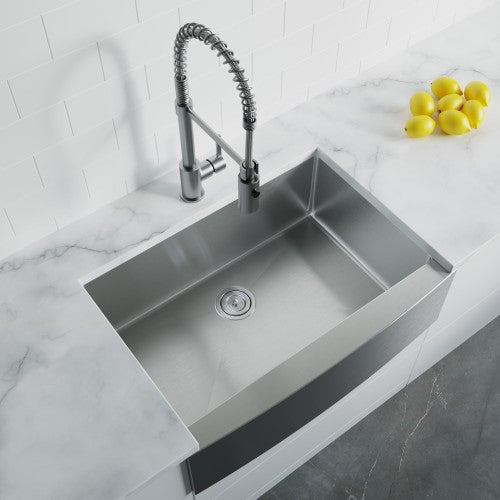 Satin Stainless Steel Kitchen Sink 5