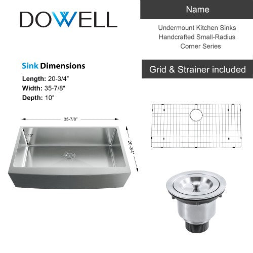 Satin Stainless Steel Kitchen Sink 7