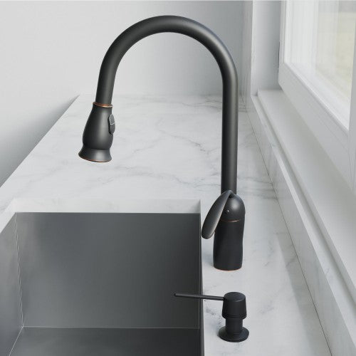 Oil Rubbed Bronze Stainless Steel Soap Dispenser 3