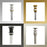 Brushed Nickel Brass Drain 1