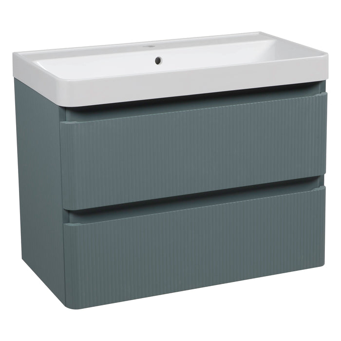 Luxury Wood Green Matte Bathroom Vanity Green Matte 1
