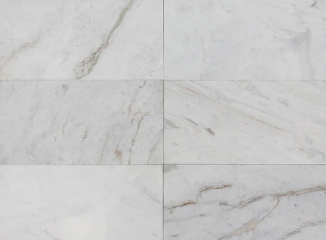 Calacatta Oro Marble Tile - 12" x 24" Honed