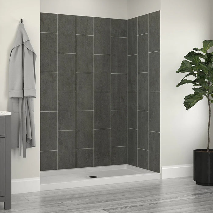 Acrylic White Shower Base Glossy 2