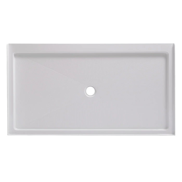 Acrylic White Shower Base Glossy 3