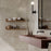 Lithoteke Porcelain Honed Travertino Rapalano Tile Mixed 6