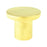 Disc Zinc Soft Gold Cabinet Knob  1