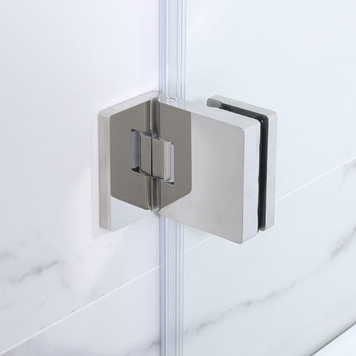 Stainless Steel Brushed Nickel Shower Door Brushed Nickel 4