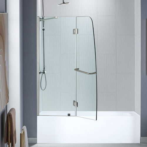 Stainless Steel Brushed Nickel Shower Door Brushed Nickel 1