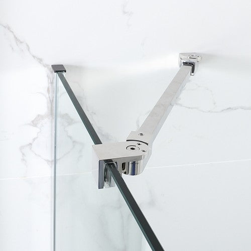 Stainless Steel Brushed Nickel Shower Door Brushed Nickel 9