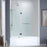 Stainless Steel Brushed Nickel Shower Door Brushed Nickel 3